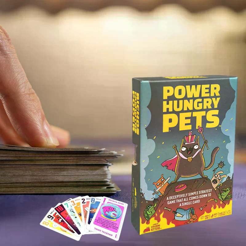 Power Hungry Pets Card Game Fa - Board Game Quiz บทวิจารณ์และราคา